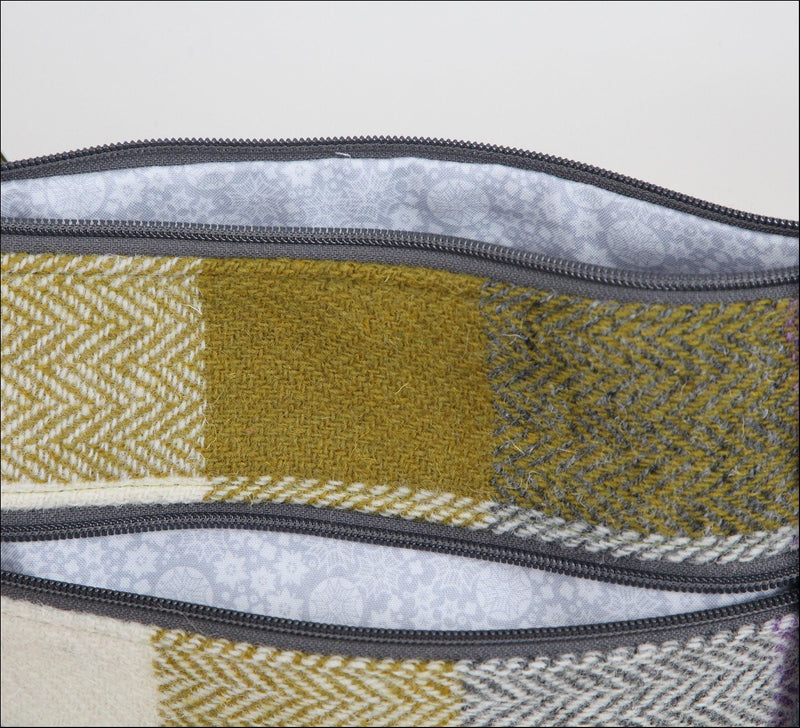 Harris Tweed Messenger Bag (Crossbody or Shoulder) - QUARA