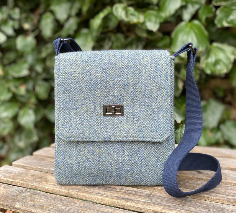 Harris Tweed Messenger Bag (Crossbody or Shoulder - QUARA