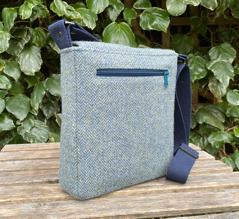 Harris Tweed Messenger Bag (Crossbody or Shoulder - QUARA
