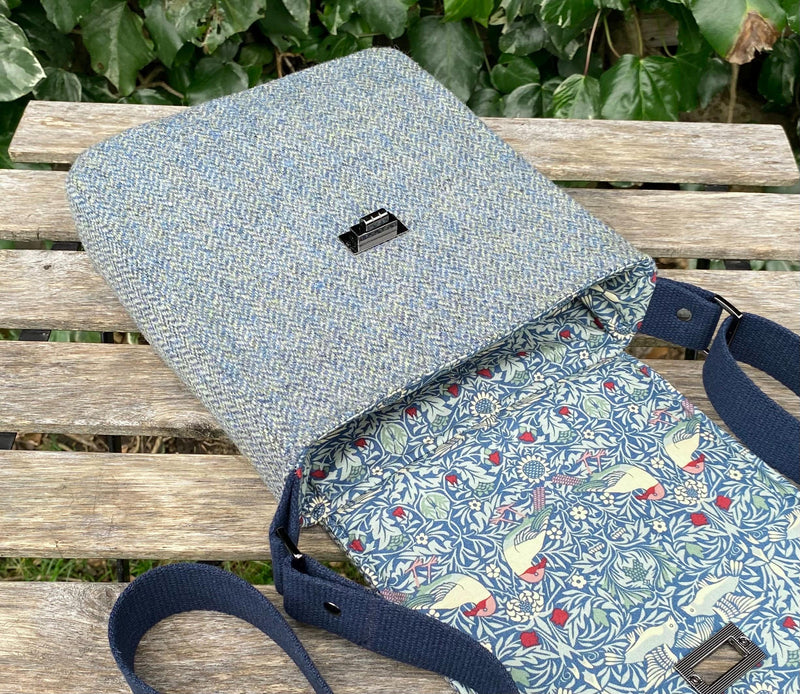 Harris Tweed Messenger Bag (Crossbody or Shoulder - QUARA