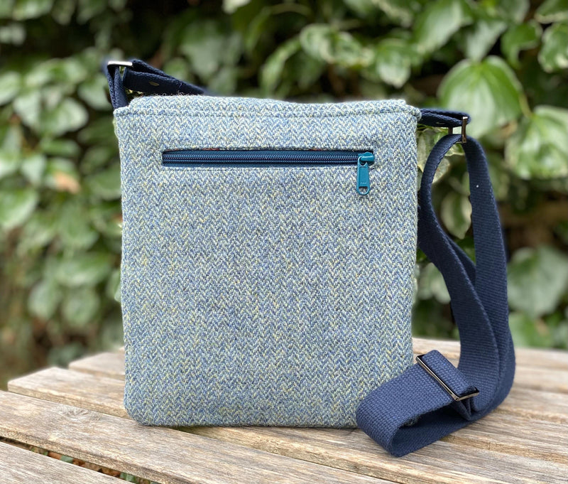 Harris Tweed Messenger Bag (Crossbody or Shoulder - QUARA