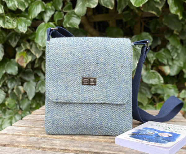 Harris Tweed Messenger Bag (Crossbody or Shoulder - QUARA