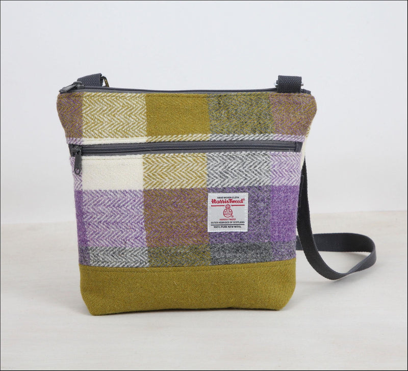 Harris Tweed Messenger Bag (Crossbody or Shoulder) - QUARA