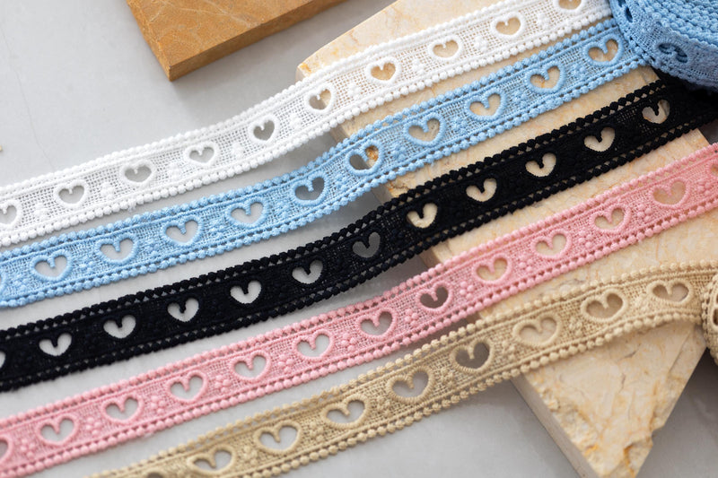 Pink Lace Ribbon Choker - QUARA