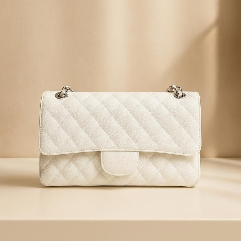 Quilted Chain Crossbody - QUARA